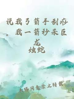 說我弓箭手刮痧，我一箭秒殺巨龍